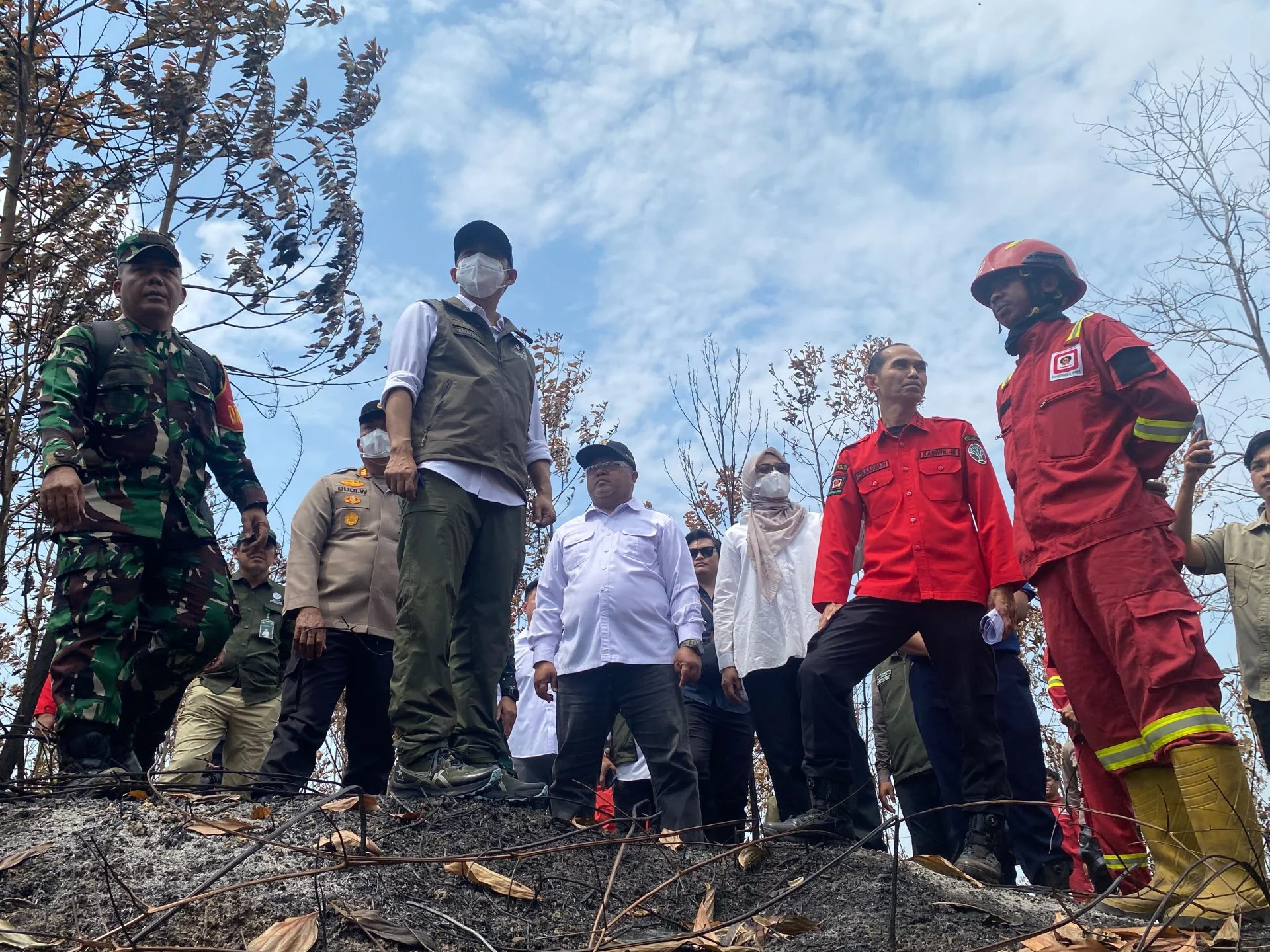 Dampingi Menhut Raja Juli di Berau, Sekprov Kaltim Ungkap Tren Karhutla di 3 Wilayah Mulai Turun