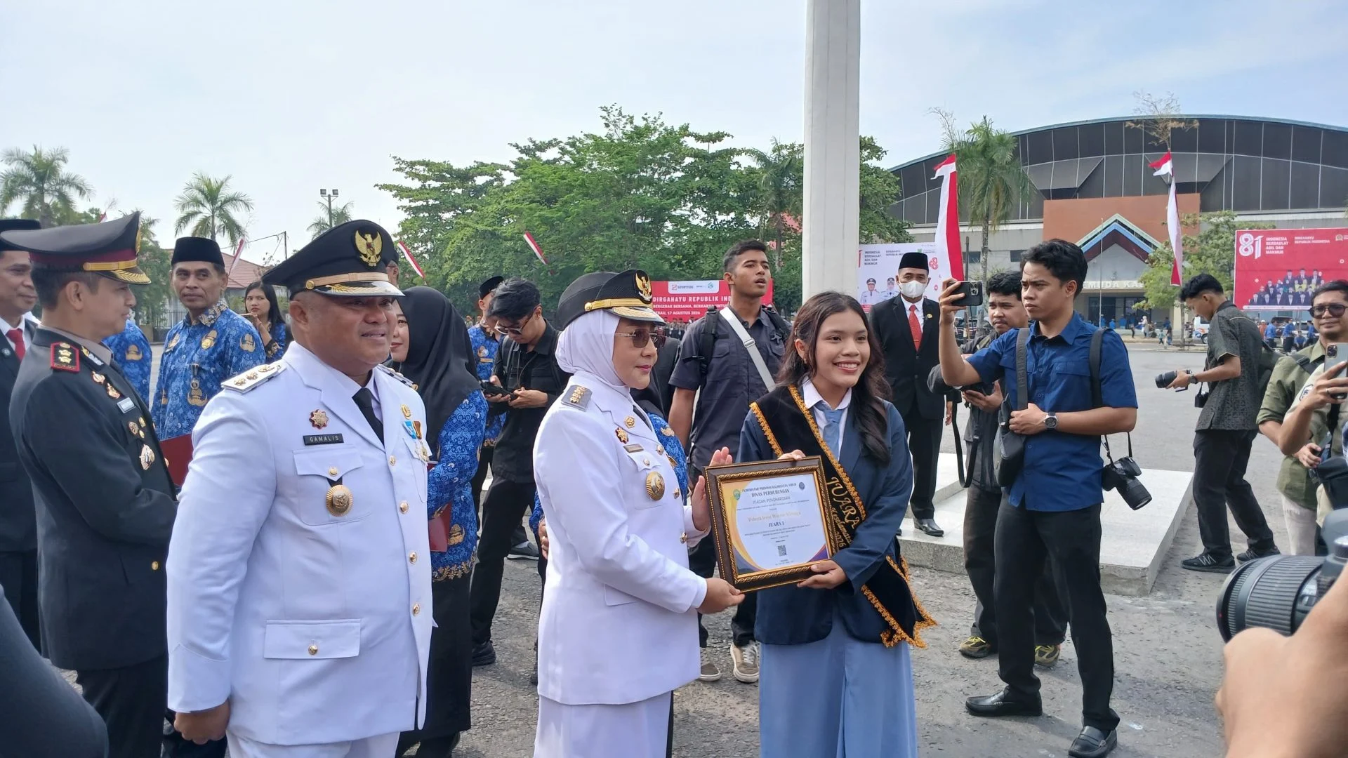 Senyum Kemerdekaan di Berau: Ratusan Napi Terima Remisi, ASN dan Pelajar Raih Penghargaan