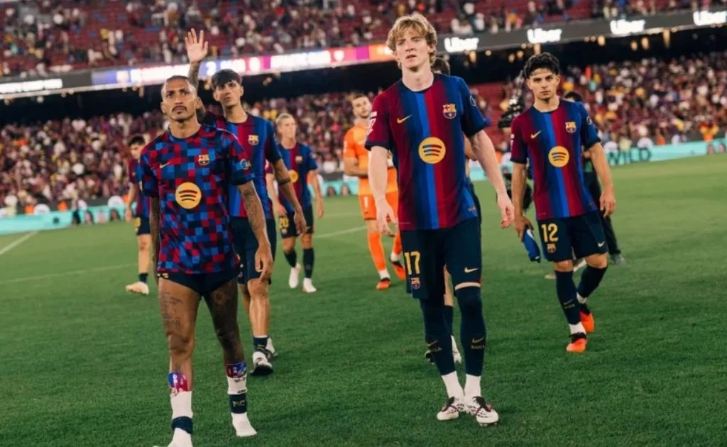 Rapinha dan Gordon Barcelona