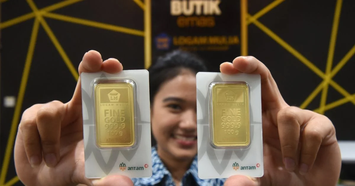 Update Harga Emas di Berau! Antam Anjlok Rp20.000 Per Gram, Buyback-nya Segini