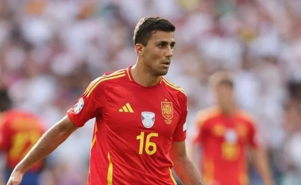 Gelandang Spanyol Barcelona Rodri