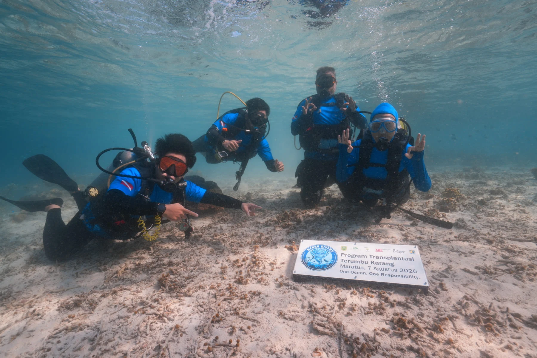 Ajak Warga Jaga Lingkungan, Berau Divers Ingatkan Ancaman Pengrusakan Ekosistem Laut