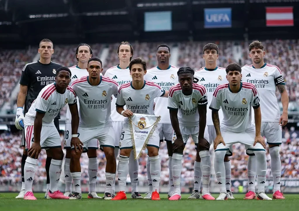 Penampilan Endric untuk Real Madrid saat melawan Fiorentina. (realmadrid.com)