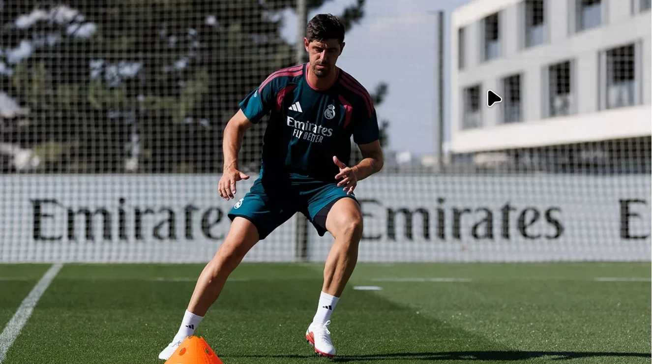 Courtois Pulih, Tapi Masih Absen di Laga Ujicoba Budapest