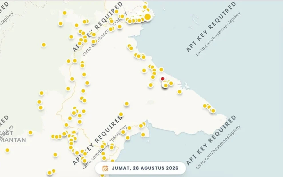 Suhu Capai 36,3 Derajat, Titik Panas di Berau Masih Tinggi Didominasi Pulau Derawan