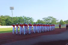 Persiapan Upacara HUT ke-81 RI, 35 Putra-Putri Terbaik Berau Masuki Pusdiklat Paskibraka