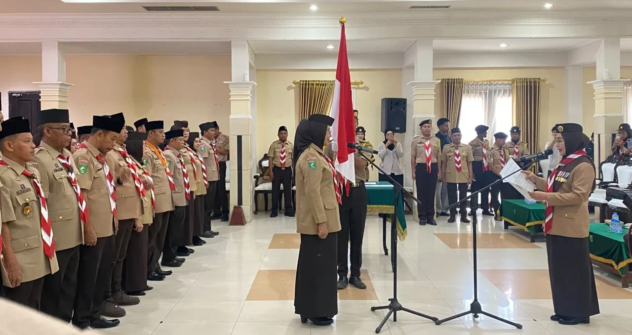 Pelantikan Pengurus Pramuka Jadi Momentum Kuatkan Sinergi Membangun Berau