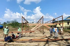 SDN 001 Filial Birang Mulai Dibangun, 6 RKB Ditarget Rampung 2 Minggu