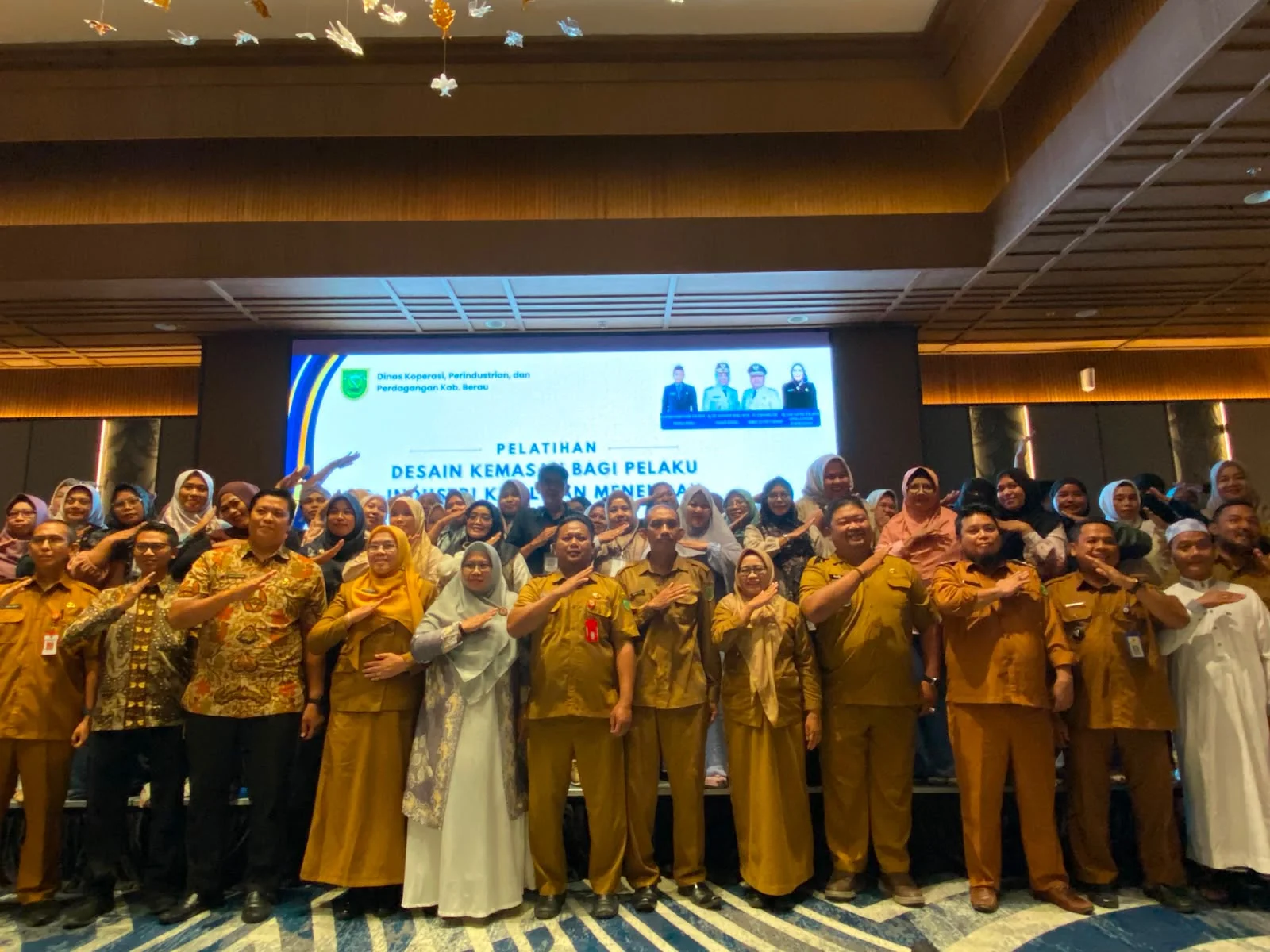 Kemasan Jadi Kunci Naik Kelas, Pemkab Berau Gembleng 60 Pelaku IKM Tembus Pasar Global