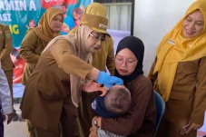 Beri Vitamin A dan Obat Cacing, Bupati Berau Minta Orang Tua Jaga Masa Emas Anak