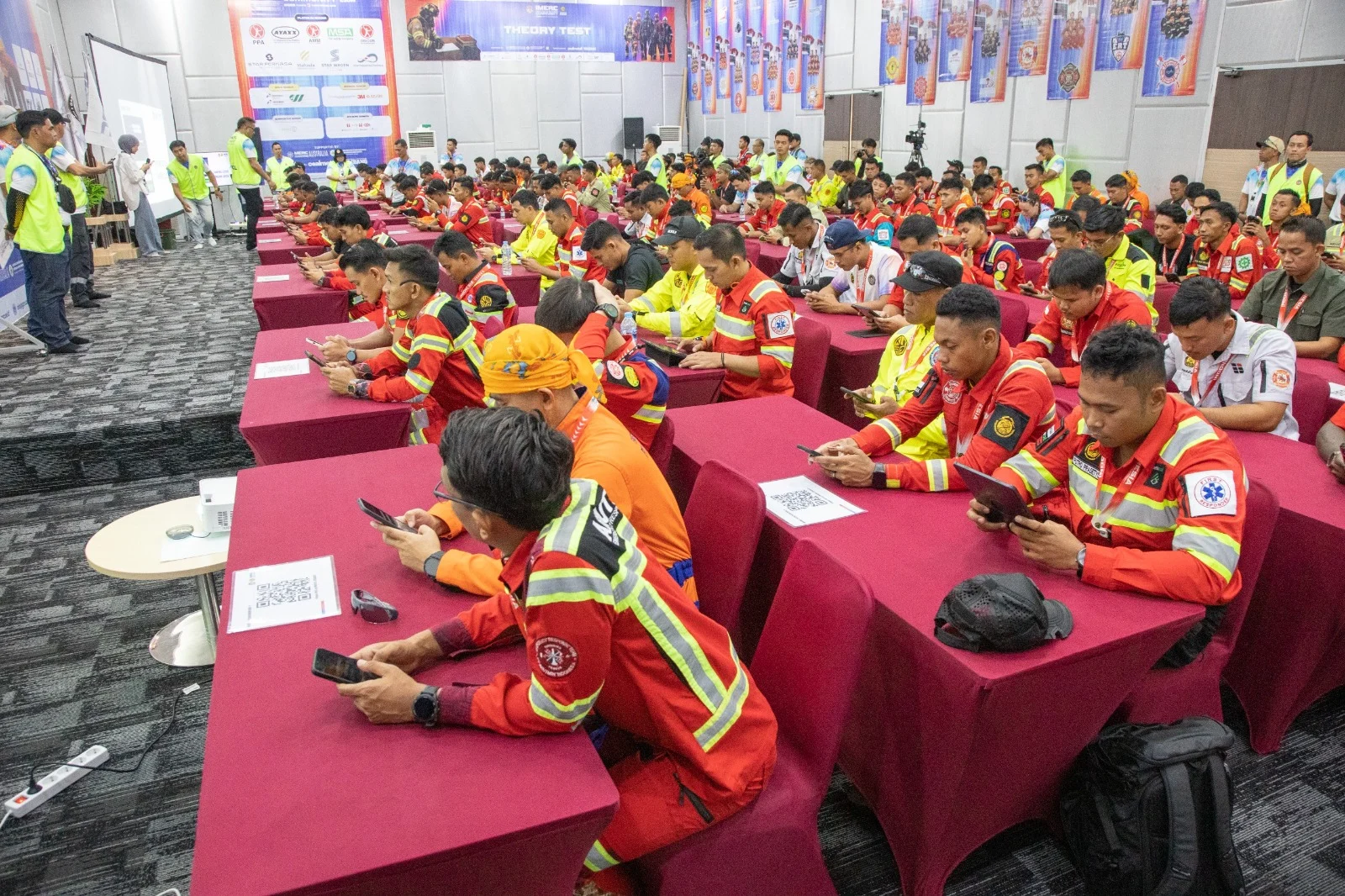 Tim ERG PT Berau Coal saat mengikuti IMERC 2026 di Garuda Rescue Nusantara, Balikpapan, Kalimantan Timur.