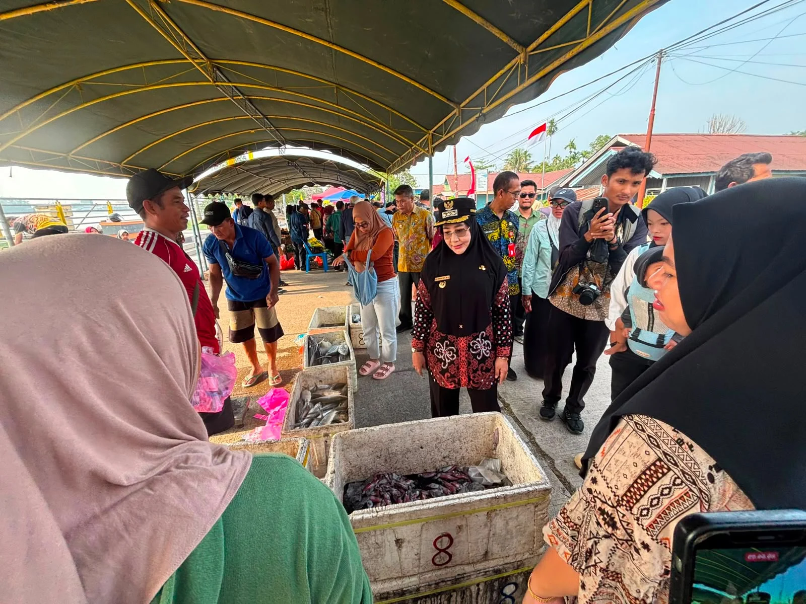 Tekan Inflasi dan Stunting, Pemkab Berau Gencarkan Pasar Ikan Murah Berkeliling di 13 Kecamatan