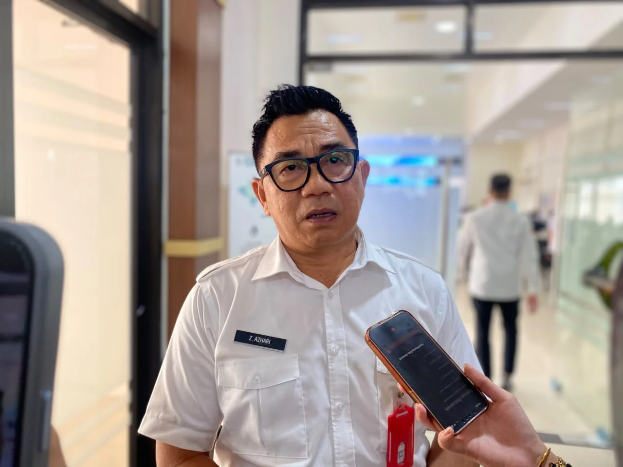 Kepala DLHK Berau, Zulkifli Azhari. (Diva/BT)