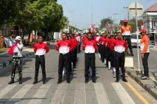 Masuki Masa Tenang, Paskibraka Berau Matangkan Gladi Bersih Pengibaran Bendera