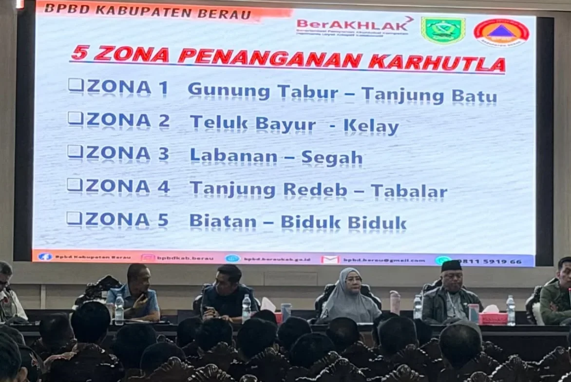 Karhutla Berau Makin Serius, Pemkab Siapkan Opsi Water Bombing dari Udara