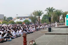 Kemarau Panjang Masih Melanda, Pemkab Berau Kembali Gelar Salat Istisqa di Lapangan Pemuda