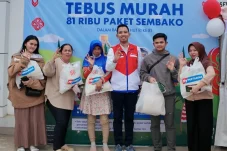 Rayakan HUT ke-81 RI di Berau, MyPertamina Tebus Murah 150 Paket Sembako