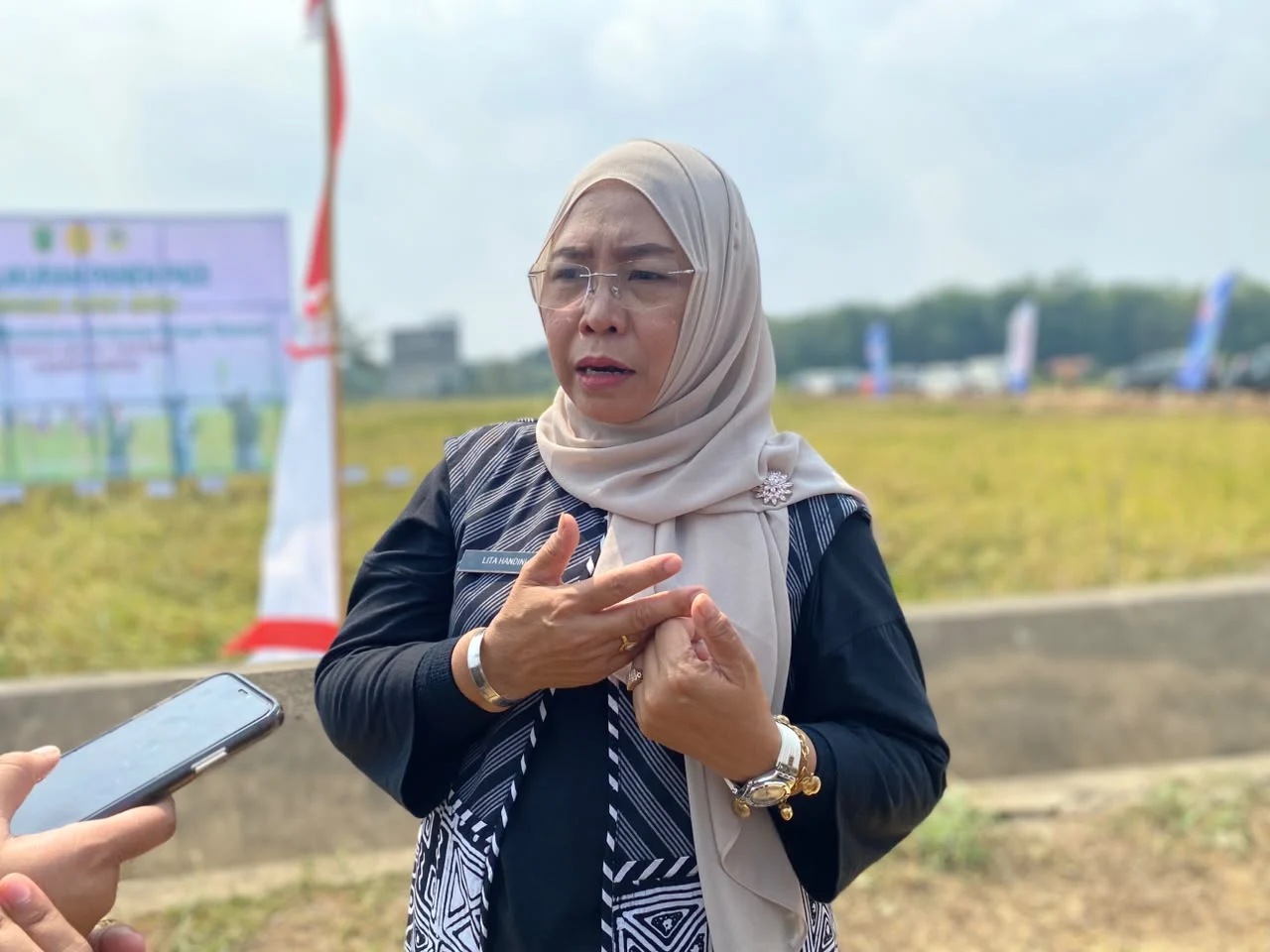 Kepala Dinas Tanaman Pangan, Hortikultura dan Peternakan (DTPHP) Berau, Lita Handini.