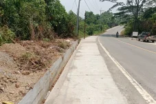 Beri Ruang Lebih Luas, Tikungan Berbahaya di Ruas Jalan Maluang-Batas Bulungan Diperlebar