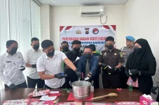 Cegah Penyalahgunaan Barang Bukti, Polres Berau Musnahkan 372 Gram Sabu