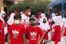 Sikapi Dampak El Nino dan Karhutla, Disdik Berau Wajibkan Siswa dan Guru Gunakan Masker