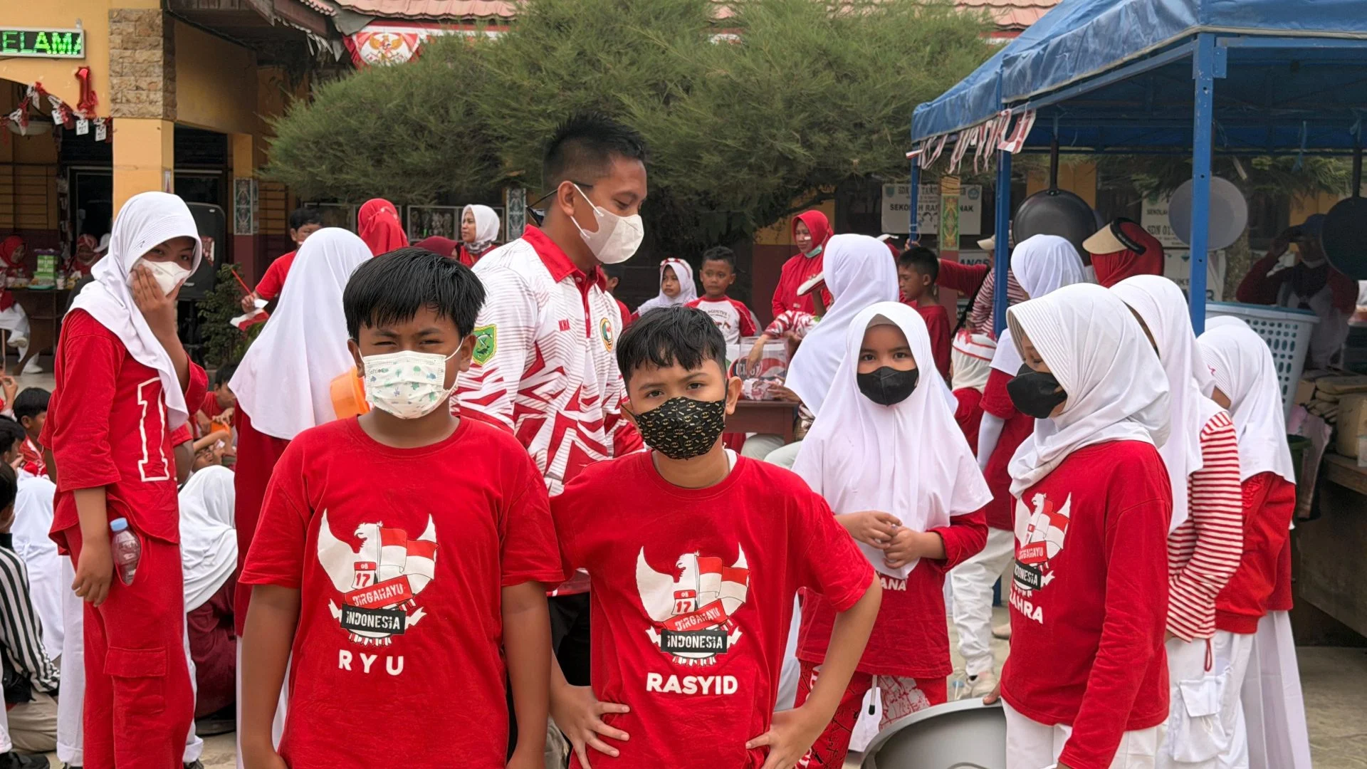 Sikapi Dampak El Nino dan Karhutla, Disdik Berau Wajibkan Siswa dan Guru Gunakan Masker