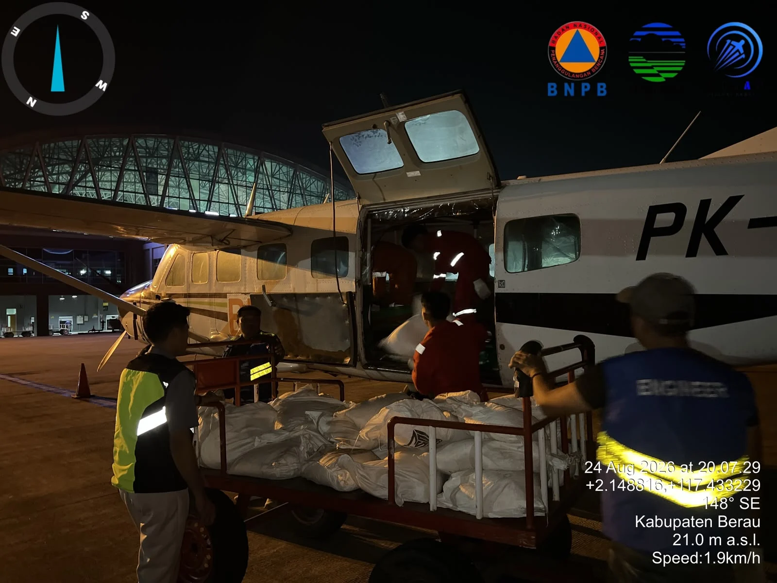 Operasi Modifikasi Cuaca di Berau Dimulai Malam Ini, Incar Awan Hujan di Utara-Barat Laut Segah