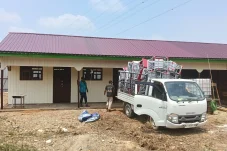 Pembangunan 3 Ruang Kelas SDN Filial 001 Birang Capai 95 Persen, Siap Digunakan Senin Mendatang