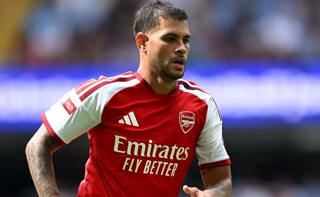 Pemain Arsenal Bruno Guimaraes (arsenal.com)
