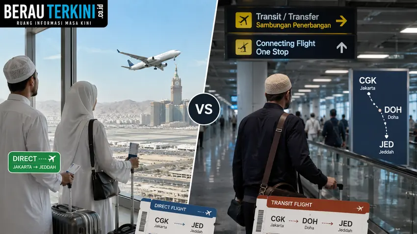 Direct vs Transit: Perbandingan Harga Paket Umroh, Mana Lebih Hemat?