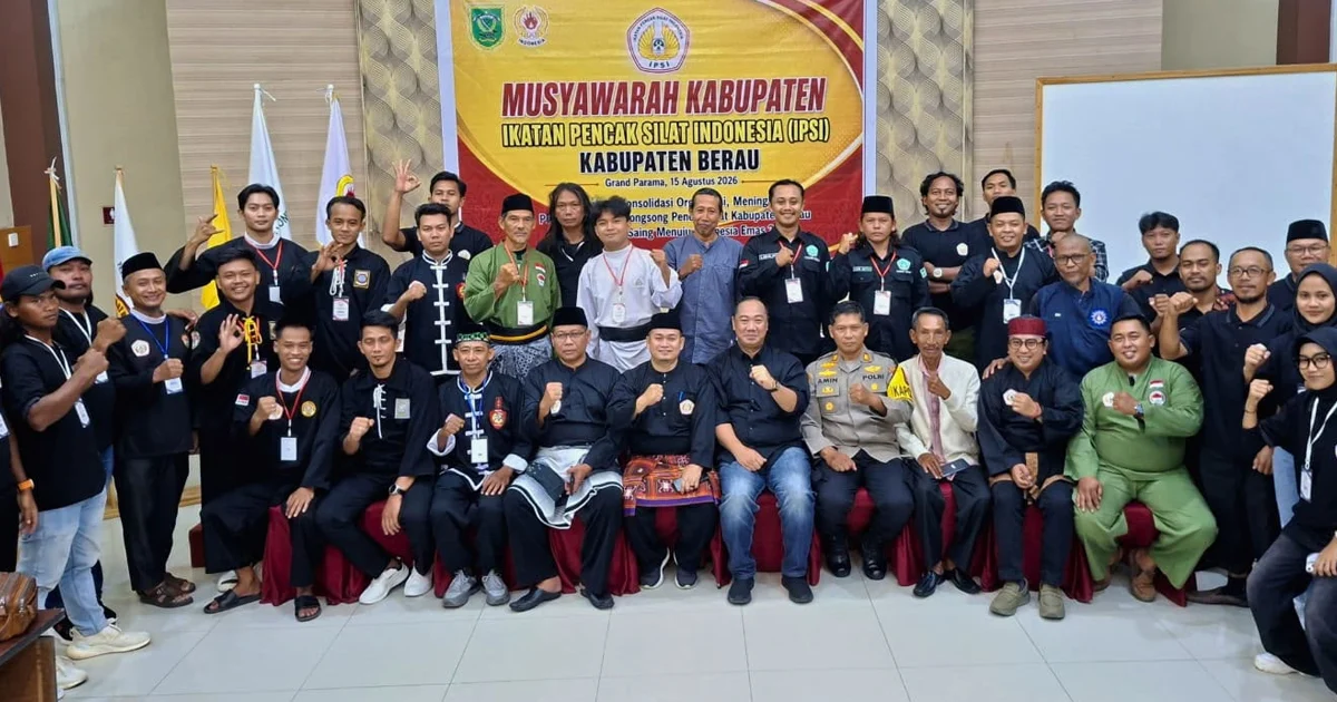 Aan Wibowo Terpilih Aklamasi, IPSI Berau Bidik Tiga Besar Porprov Kaltim
