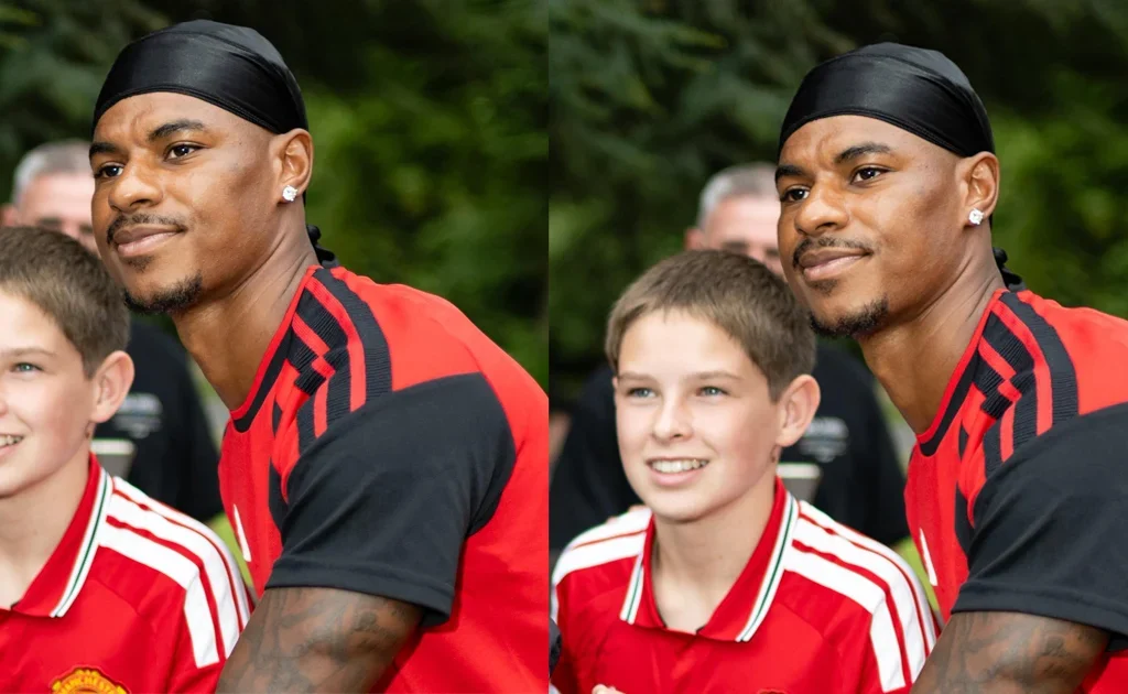 Pemain Manchester United Marcus Rashford (manutd.com)