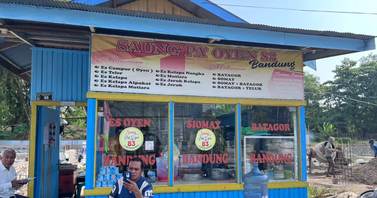 Kemarau Panjang dan Cuaca Panas di Berau Bikin Penjual Es Oyen Cuan