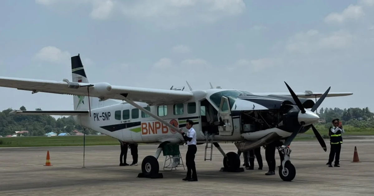 Menhut Raja Juli: Operasi Modifikasi Cuaca di Berau Dilanjutkan Selama Ada Potensi Awan
