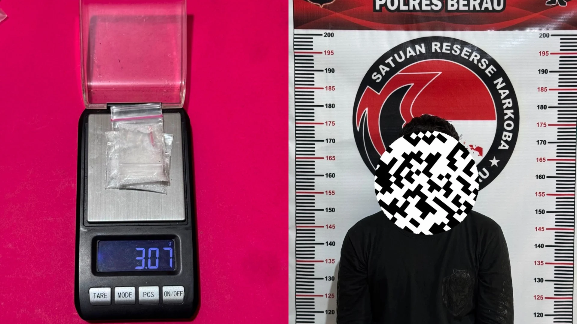 Amankan Pengedar Sabu di Kelurahan Gayam, Polisi Sita Sabu 3,07 Gram