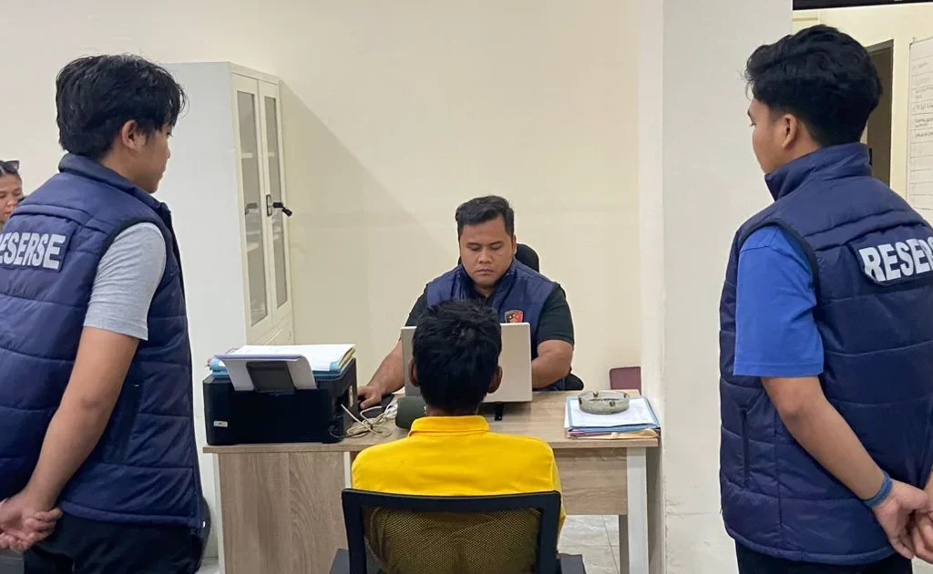 Polres Berau amankan pelaku terduga pelaku pembakaran lahan (Hendra/BT)