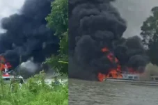 Speedboat Rute Tanjung Selor – Tarakan Terbakar di Salimbatu, Penumpang Dievakuasi