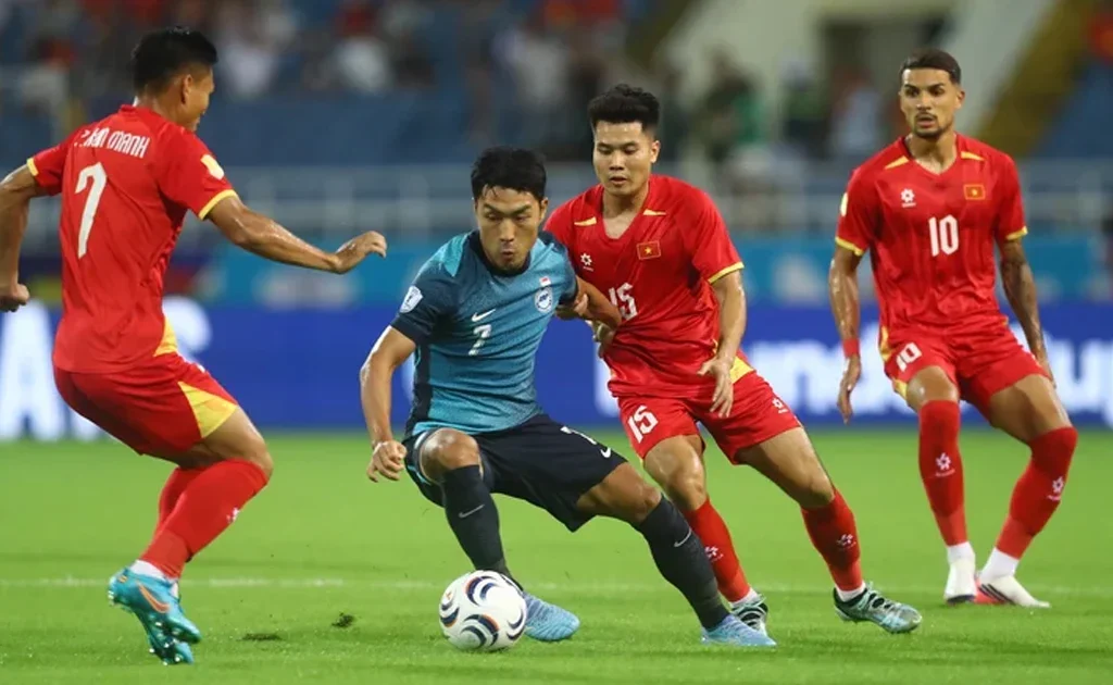 Laga Vietnam vs Singapura di AFF Cup (aseanutdfc.com)
