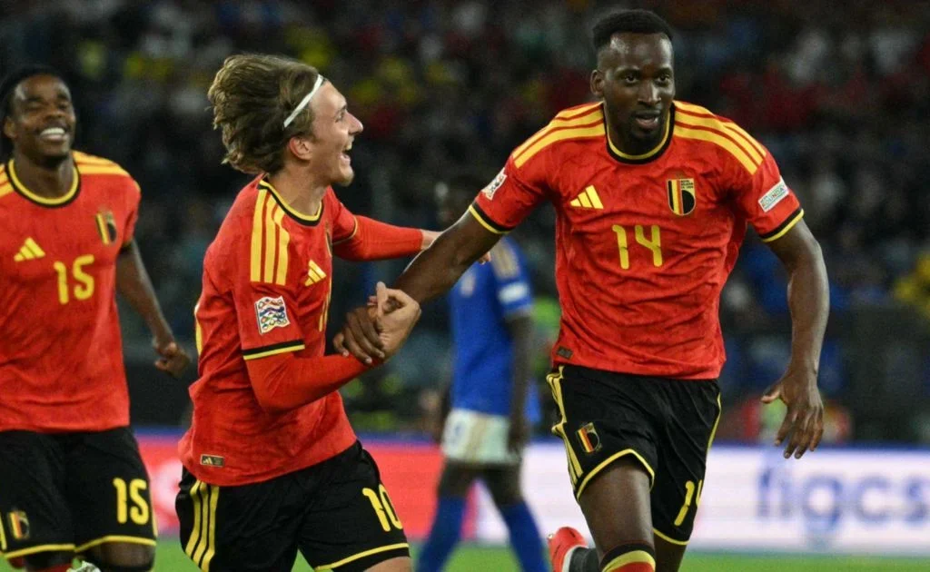 Skuad timnas Belgia. (x/@Martins1124456)