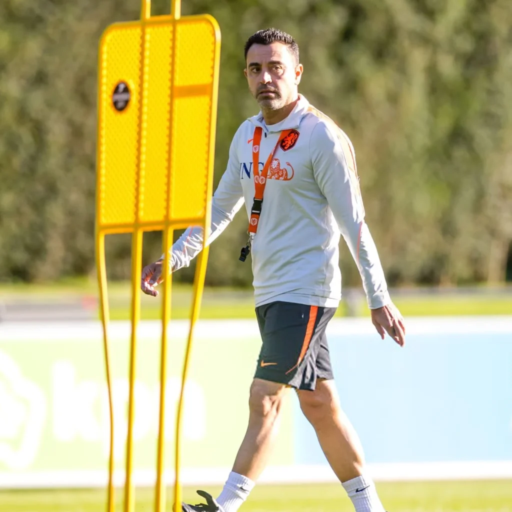 Pelatih Baru Belanda, Xavi Hernandez. (x/@HQpcrt)