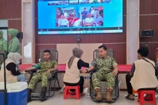 Semarak HUT ke 81 TNI, Ratusan Warga Ikut Gelaran Baksos dan Donor Darah Kodim Berau