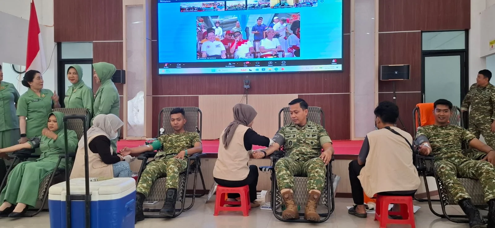 Semarak HUT ke 81 TNI, Ratusan Warga Ikut Gelaran Baksos dan Donor Darah Kodim Berau
