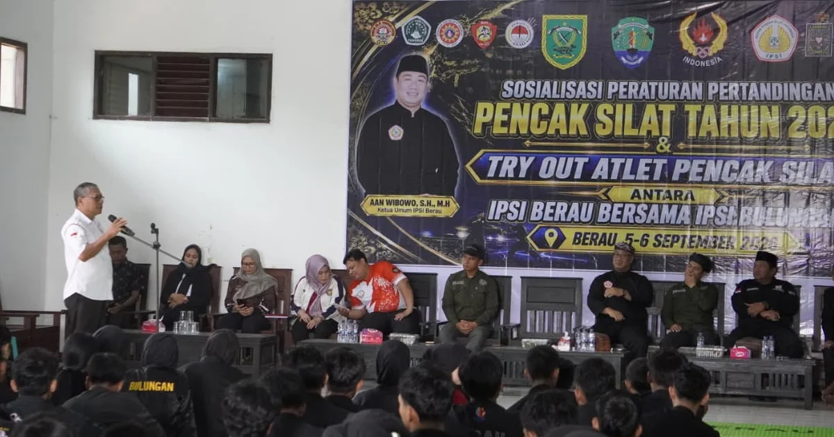 Uji Skill dan Terapkan Aturan Baru, Pesilat Berau-Bulungan Panaskan Persiapan Porprov 2026