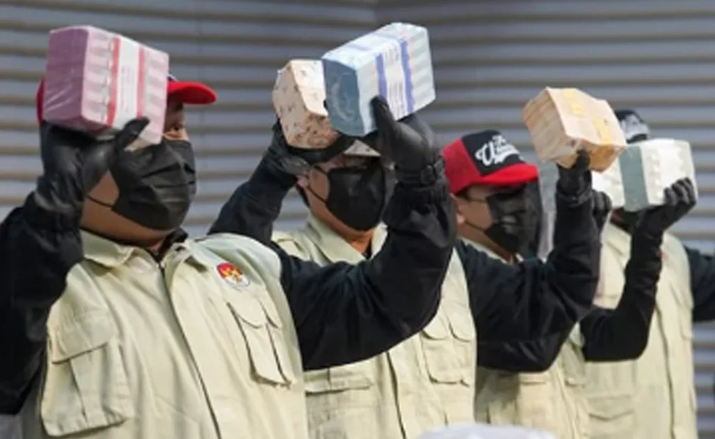 OTT KPK kasus korupsi pengurusan Hak Guna Bangunan (HGB) di lingkungan Kementerian ATR/BPN wilayah Kabupaten Bogor (Instagram/@official.kpk)