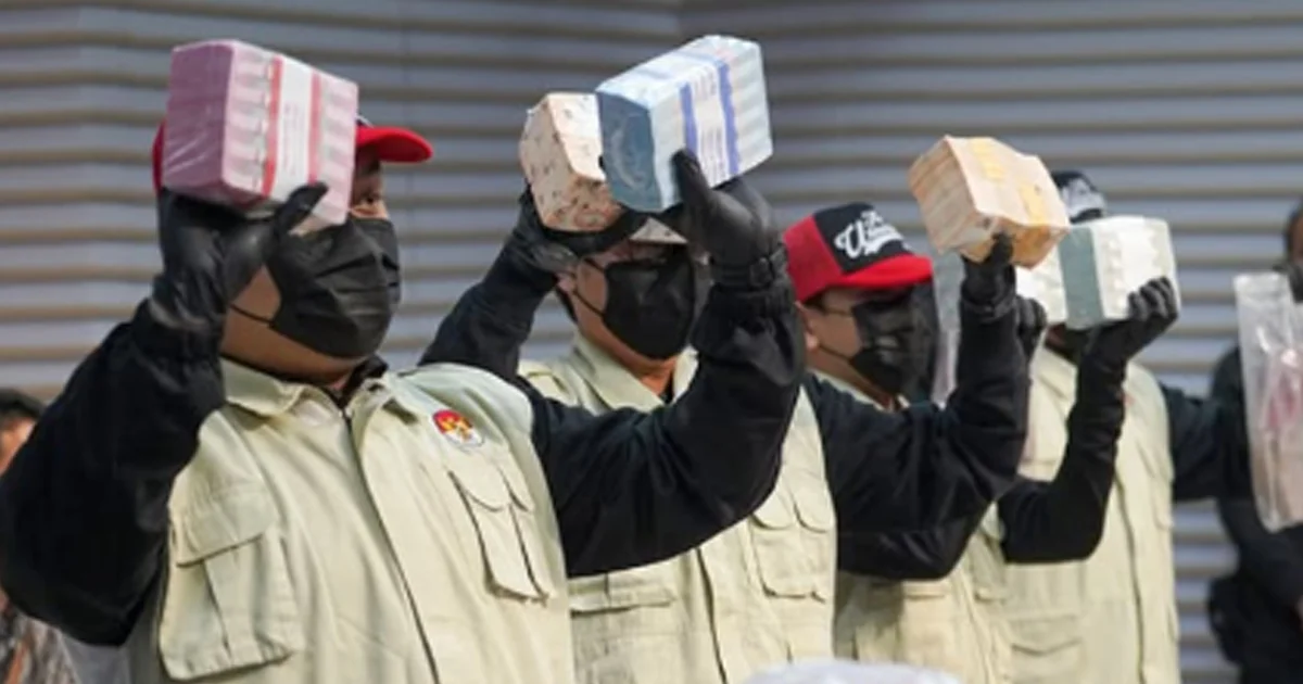 OTT KPK kasus korupsi pengurusan Hak Guna Bangunan (HGB) di lingkungan Kementerian ATR/BPN wilayah Kabupaten Bogor (Instagram/@official.kpk)