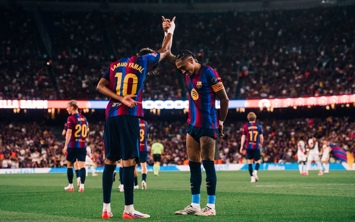 Hasil La Liga 5-2: Barcelona Terlalu Perkasa untuk Rayo Vallecano