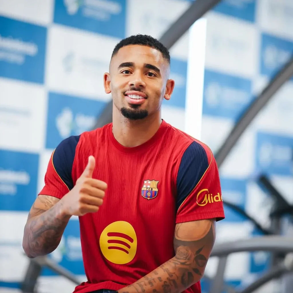 Striker anyar Barcelona, Gabriel Jesus. (fcbarcelona.com)
