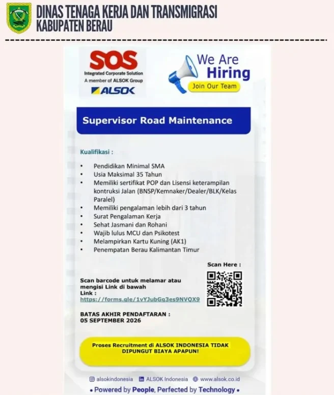 Syarat calon pelamar perusahaan