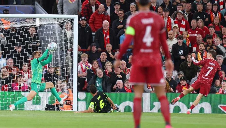 Aksi skuad Atletico Madrid, saat melawan Liverpool di Champions League. (atleticodemadrid.com)
