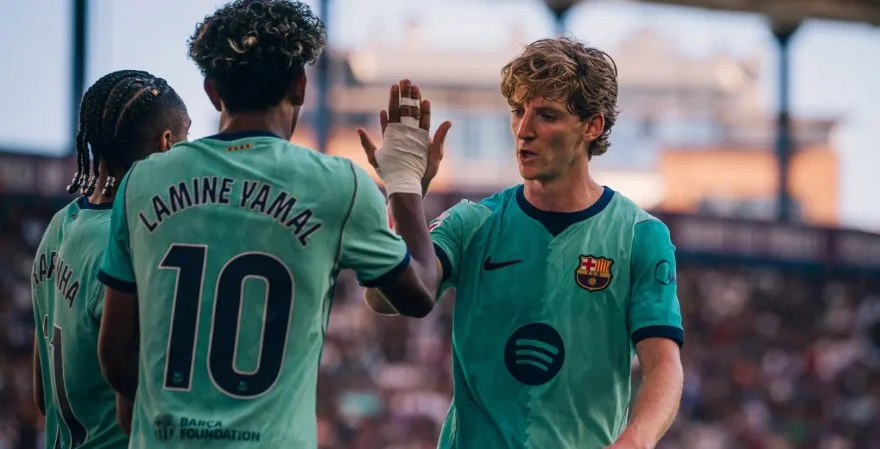 Playmaker Barcelona, Anthony Gordon. (fcbarcelona.com)